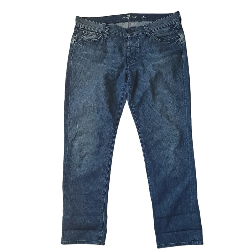 7 for All Mankind Rickie Boyfriend Jeans 29
